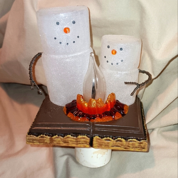 Marshmallow Christmas Night Light must see - Picture 1 of 3